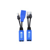 Adapter do podłączenie dwóch kamer IP PoE za pomocą jednej skrętki komputerowej